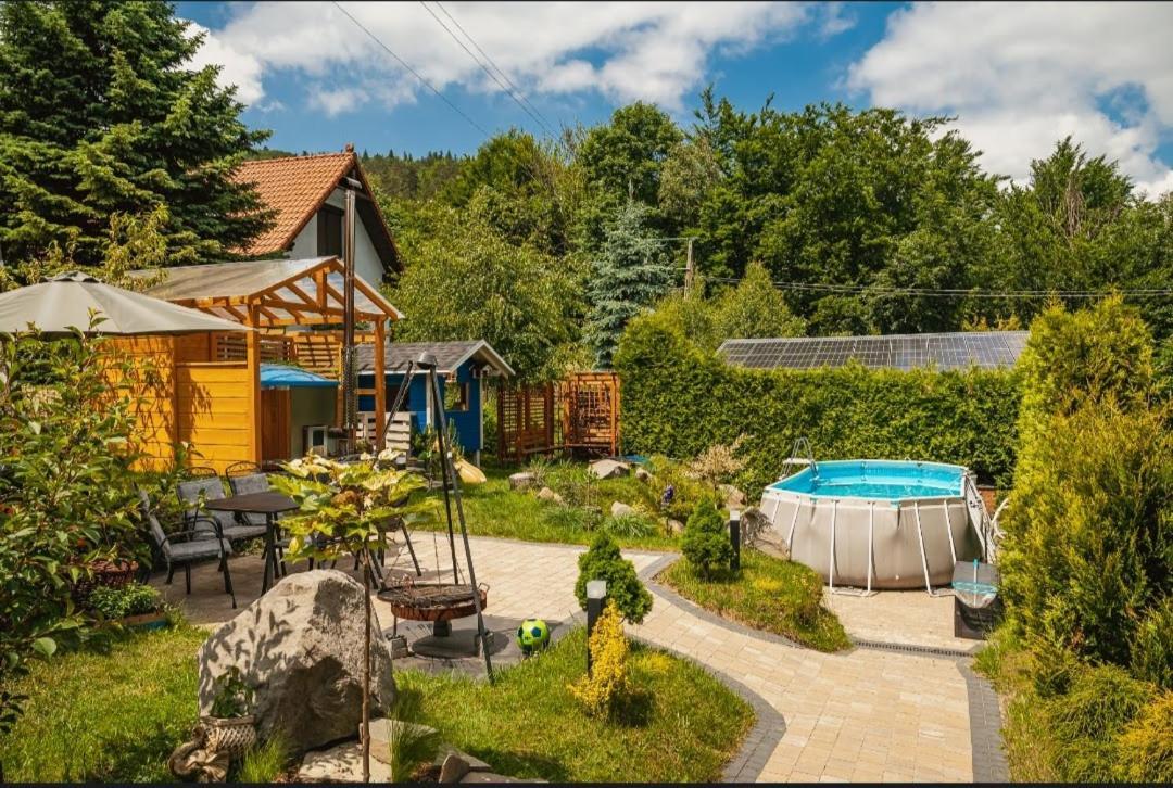 Apartament Pod Bukowym Lasem Meszna Esterno foto