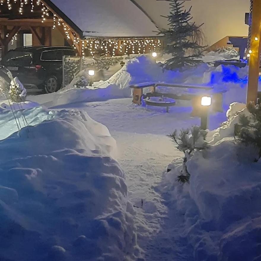 Apartament Pod Bukowym Lasem Meszna Esterno foto