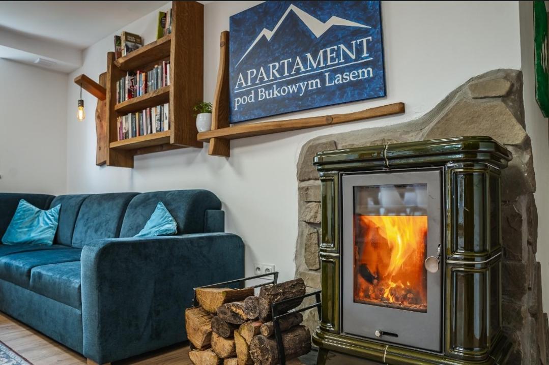 Apartament Pod Bukowym Lasem Meszna Esterno foto